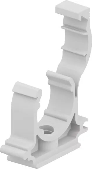Uponor Uni Pipe Plus beugel 25 mm wit met klikmechanisme