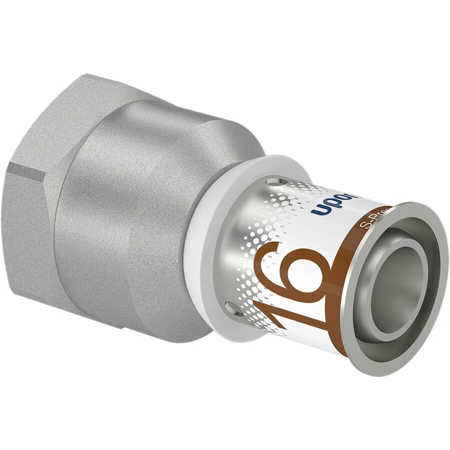 Uponor S-Press Plus schroefbus binnendraad 16 mm – 1/2"