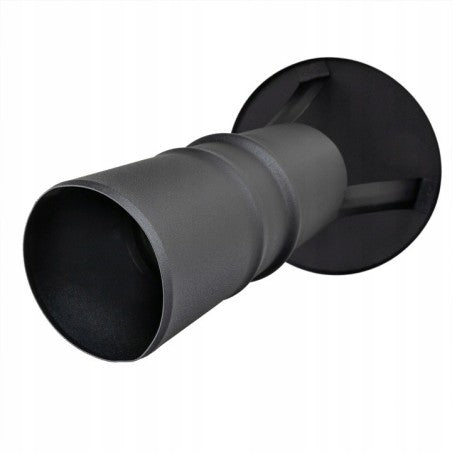 Schornsteinaufsatz 80 mm schwarz von oben gesehen