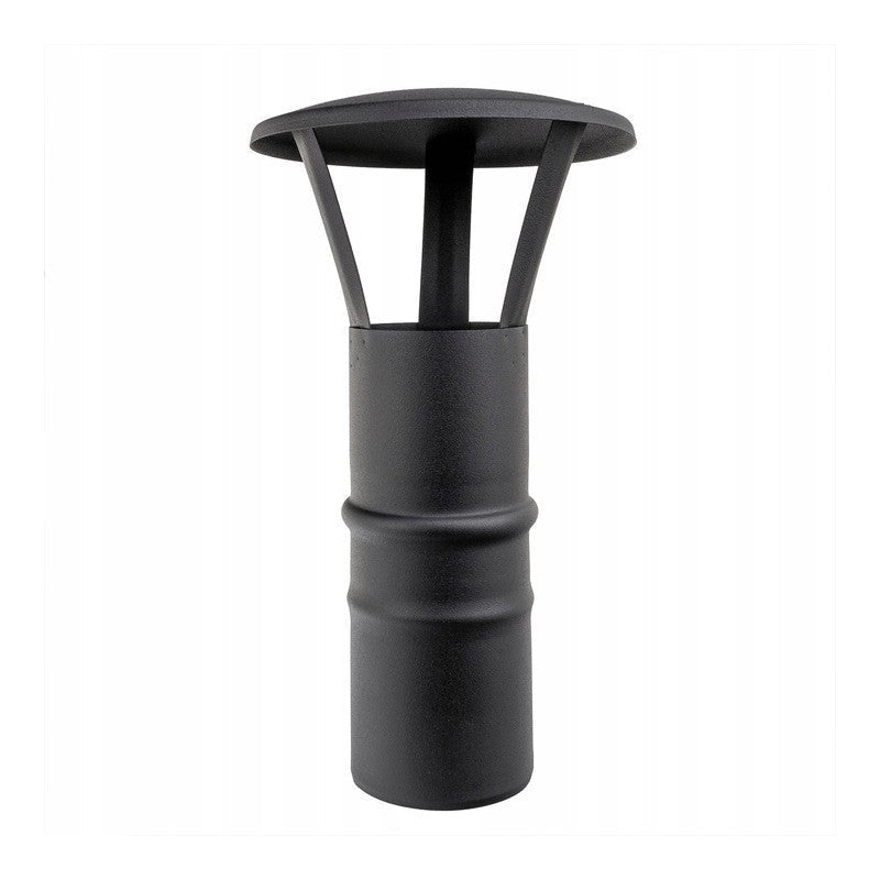 Darco SPKP Schornsteinaufsatz 80 mm schwarz – Vorderansicht