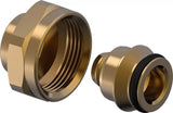 Uponor Vario Klemmring-Schraubverbinder PEX 16x1,8/2,0-G3/4" FT Eurokonus für zuverlässige Verbindungen in Heizungsanlagen.