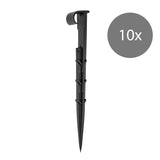 Bradas Rohrschelle – Erdungsbügel für 16mm PE-Schlauch – Länge 18 cm – 10 Stück 