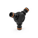 Bradas BLACK LINE SOFT Kupplung für drei Gardena-Anschlüsse