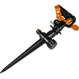 Bradas BLACK LINE Kunststoff-Pulsationssektorregner – Optimale Gartenbewässerung erhältlich bei Installatie-shop.nl