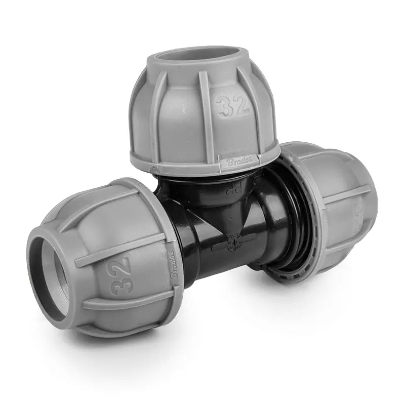Bradas PN10 T-Stück 20mm für PE-Schlauch | Installatie-shop.nl