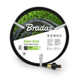 Bradas Aqua-Drop Flat flacher PE-Schlauch 7,5 Meter – für präzise Gartenbewässerung
