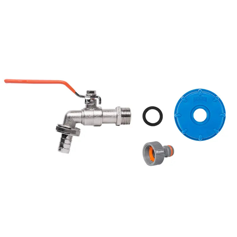 Bradas Set - IBC-adapter S60x6 en Kraan | Installatie-shop.nl