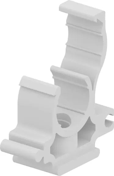 Uponor Uni Pipe Plus Schelle 16 mm weiß mit Klickhalterung