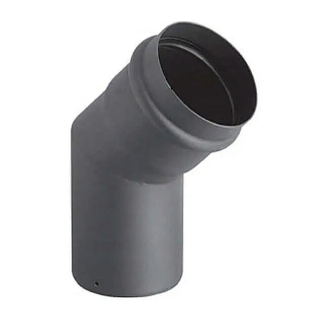 Bogen 45° Darco SPKP 80mm schwarz für Ofenrohr