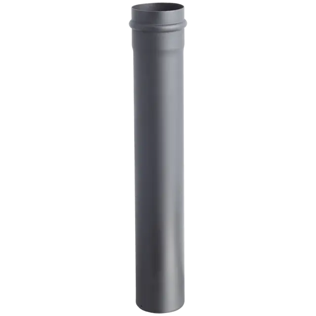 Darco SPKP Ofenrohr 1000 mm schwarz Ø80 mm