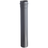 Zijaanzicht van de Ferretti Milano met zwarte buizen