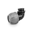 Bradas PN10 Winkel 20 mm / 13 mm (1/2") Innengewinde für PE-Rohre – PE-Schlauch