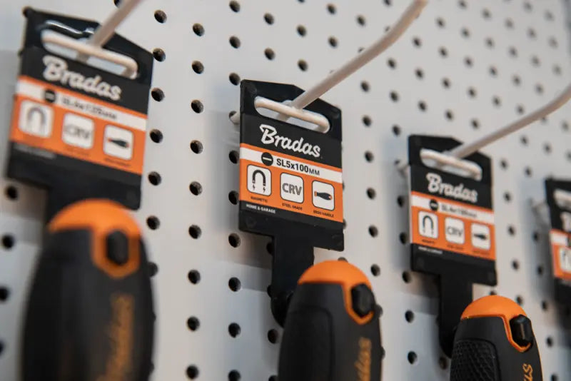 Bradas Flachschraubendreher 100mm für Haus und Garage erhältlich bei Installatie-shop.nl