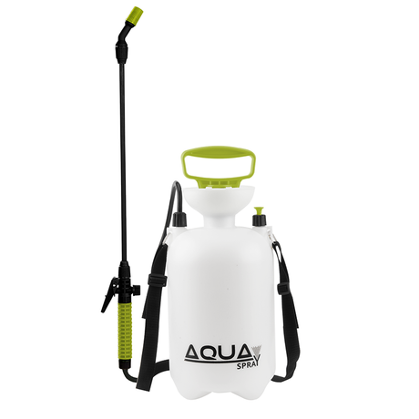 Bradas AQUA SPRAY 5L Drucksprüher mit ergonomischem Griff und breitem Trichter.