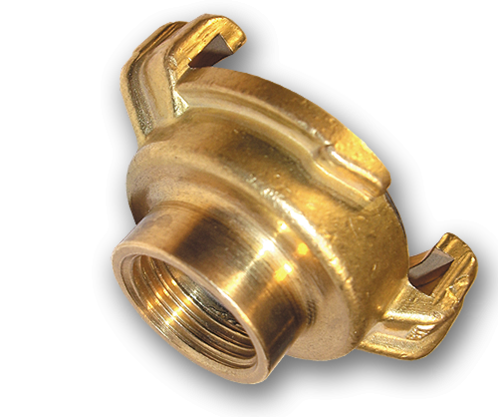 Geka Schnellkupplung 3/4" Innengewinde aus Messing für robuste Schlauchverbindungen