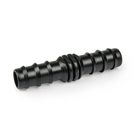 Bradas gerade Schlauchtülle 16 mm zum Verbinden von Tropfschläuchen in Bewässerungssystemen