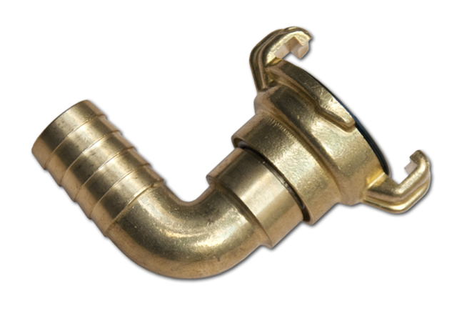 Bradas Geka Imitation 3/8" Messing-Winkelstück