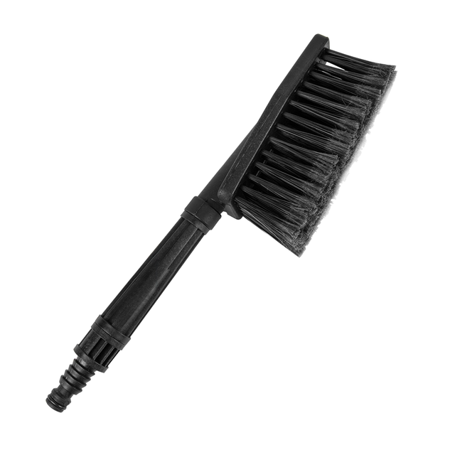 Bradas Autowaschbürste mit Wasseranschluss schwarz