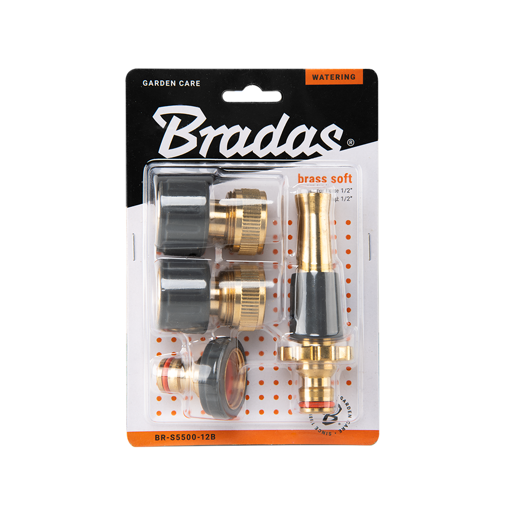 Messing Sprühkopf mit rutschfestem TPE-Griff