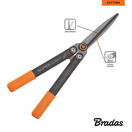 Nahaufnahme des teflonbeschichteten Schneidblatts