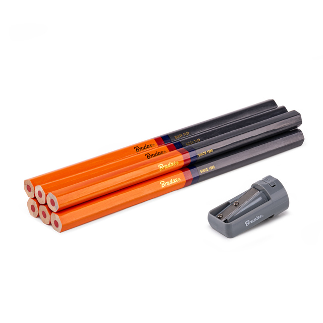 Bradas HB timmermanspotloden ovaal 180 mm