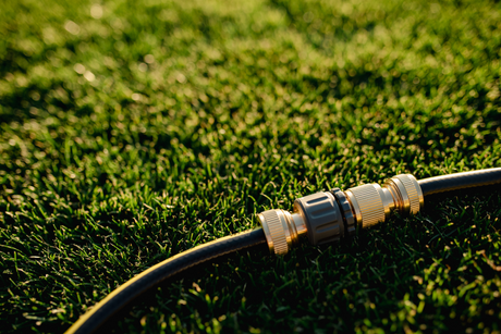 Snelkoppeling tuinslangverlenging messing