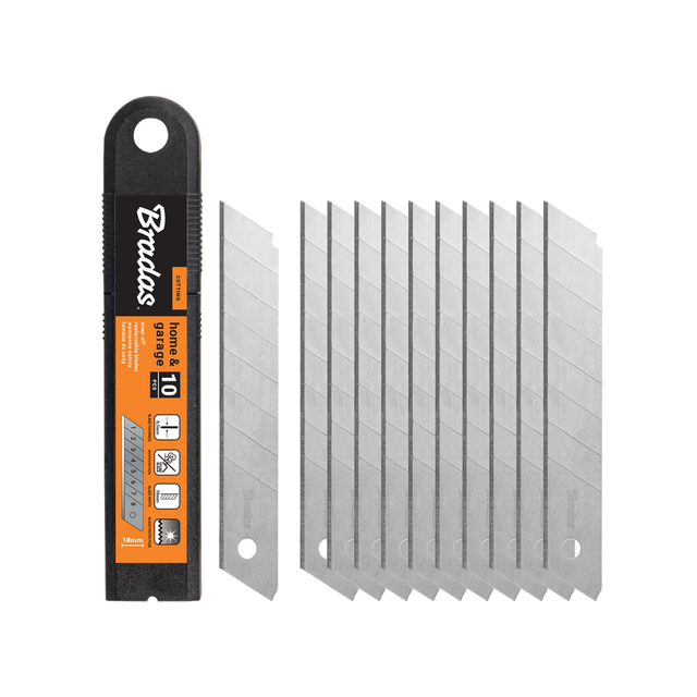 Bradas afbreekmessen 18 mm in opbergdoos