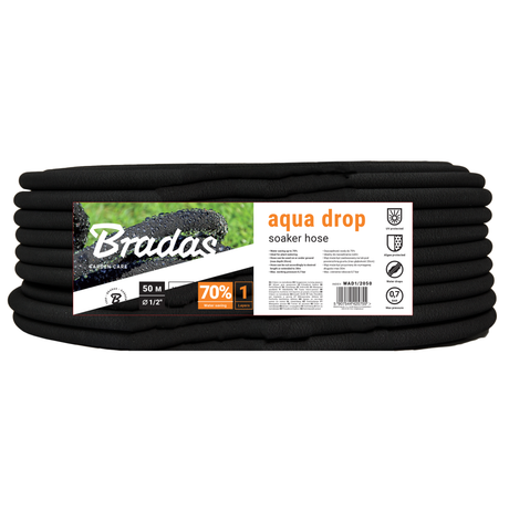 Bradas zweetslang 13 mm 50 meter in tuin