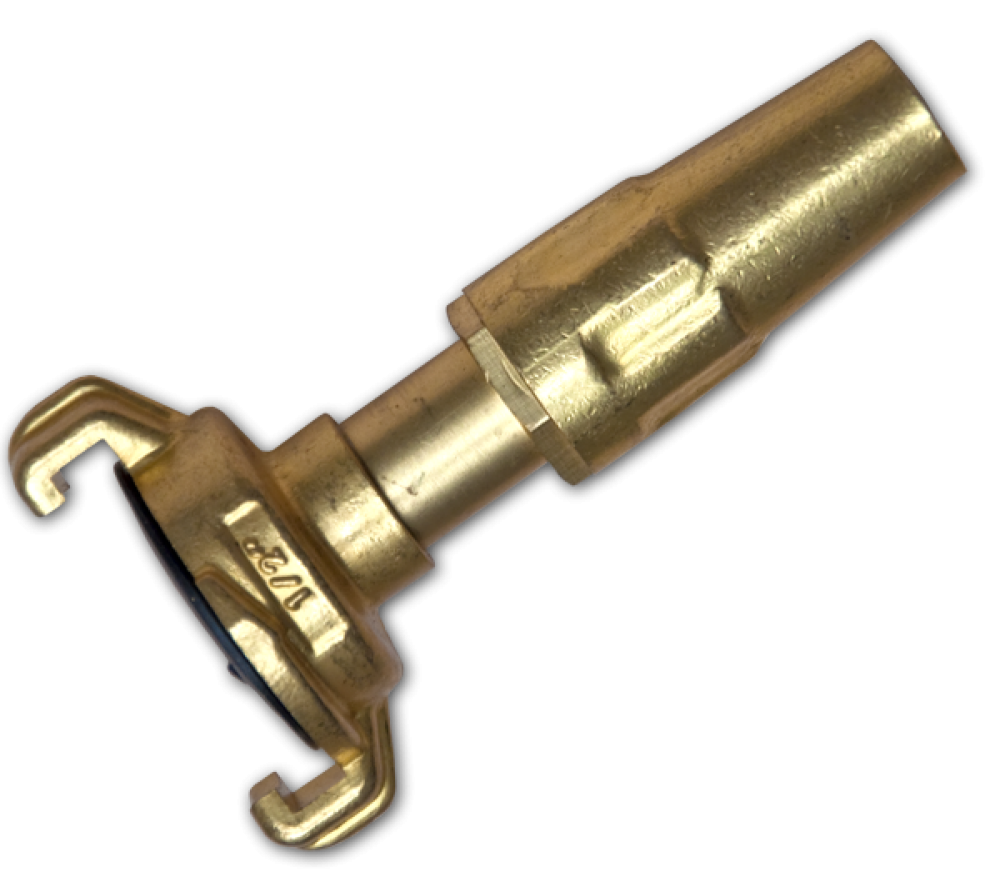 Bradas Geka Imitation-Schlauch gerade Düse mit 1/2" Kupplung 