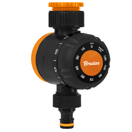 Bradas mechanische watertimer 1 inch en 3/4 inch