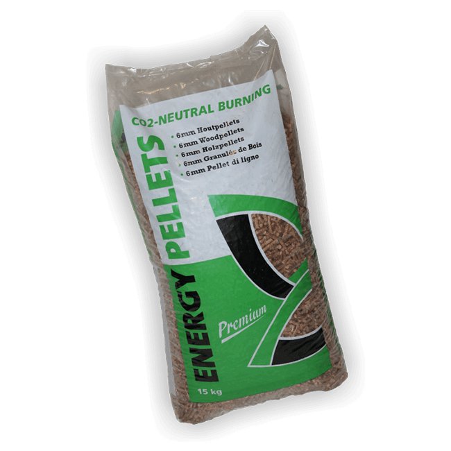 Energy Pellets Premium ganze Palette 495 kg – 66 Säcke hochwertige Holzpellets mit Din Plus-Zertifikat