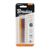 Bradas markeerpotlood navullingen 6 stuks in 3 kleuren