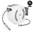 Bradas White Line elektrische wandslangenbox met 30m tuinslang