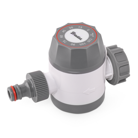 Bradas White Line mechanische watertimer 19 mm (3/4") met 120 minuten insteltijd