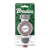 Bradas watertimer met 3/4 inch binnendraad en snelkoppelingsadapter