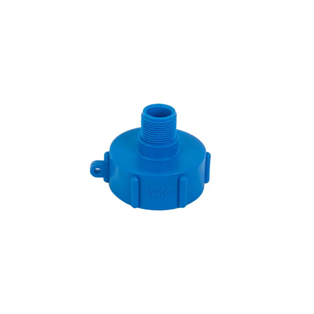 Bradas IBC Adapter, Innengewinde S60x6 (weiblich) x 19 mm (3/4") Außengewinde Bradas