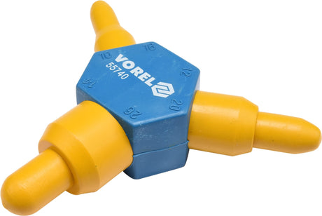 Vorel Kunststoff-Kalibrierer für Mehrschichtverbundrohr 16-20-26 mm