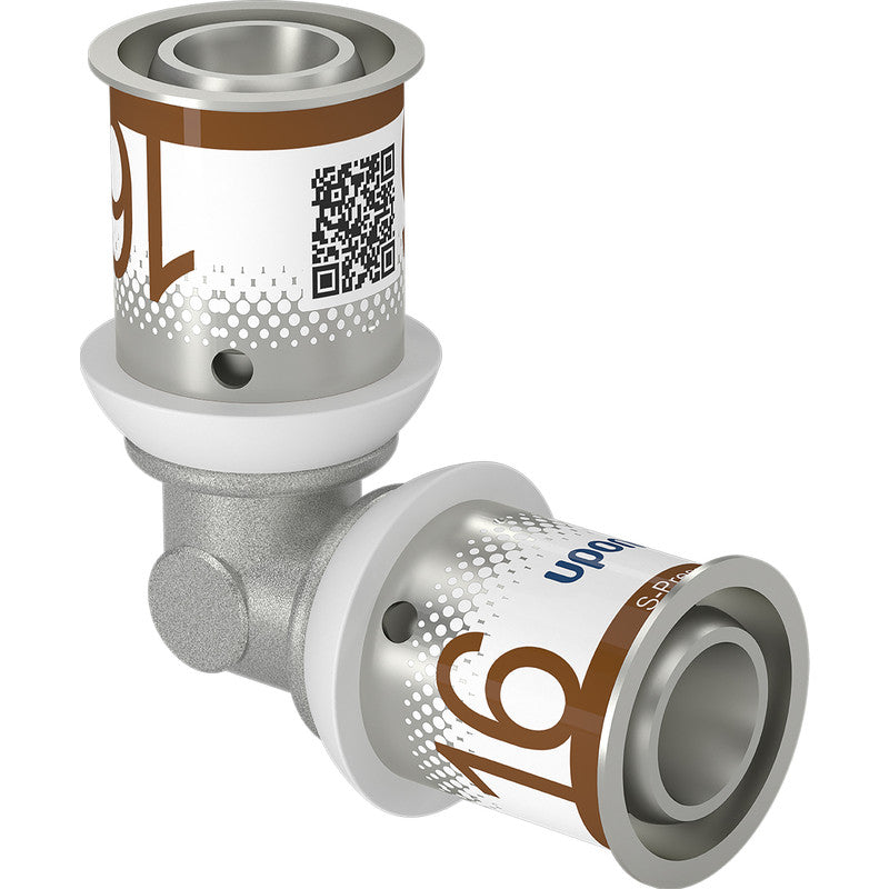 Uponor S-Press Plus 90° Winkelverbinder für MLC-Rohre