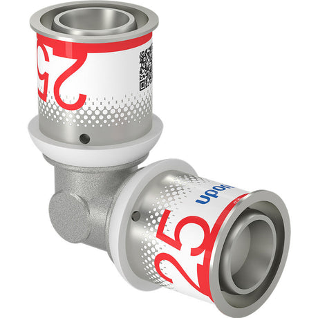 Messing-Winkelverbinder mit farbigen Presshülsen