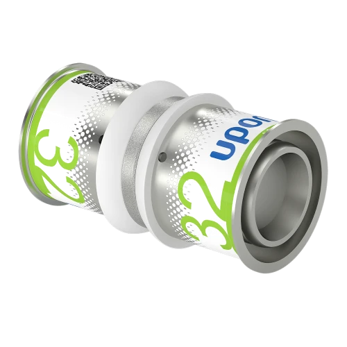 Messingkupplung für gleiche Rohrdurchmesser