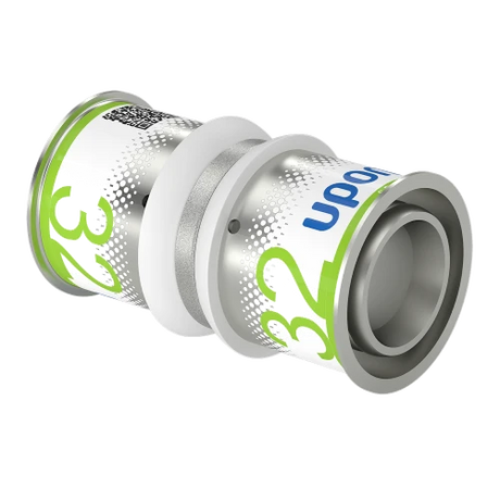 Messingkupplung für gleiche Rohrdurchmesser