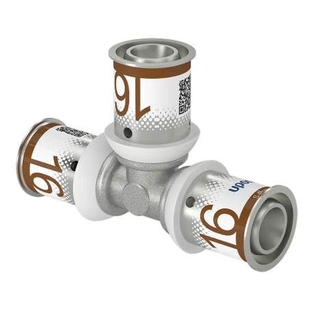 Uponor 16 mm T-Stück S-Press
