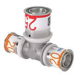 Uponor Messing-Pressfitting für 3-Wege-Verbindungen