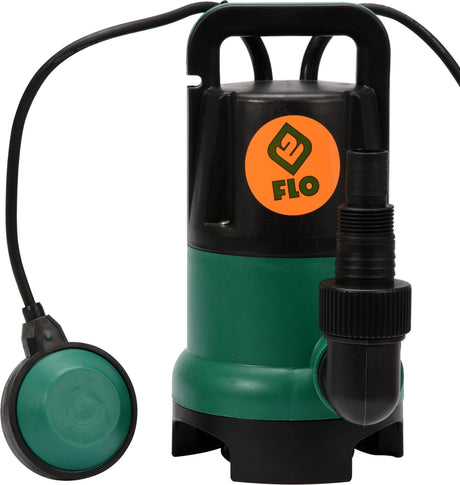 Tauchpumpe mit Schwimmerschalter und langem Kabel