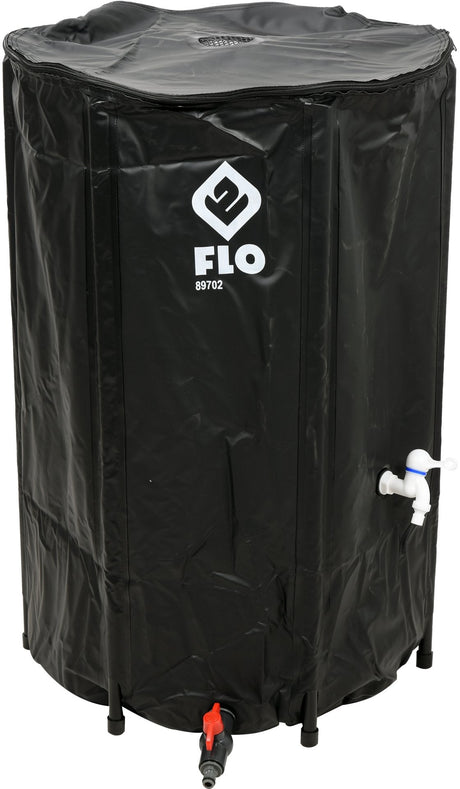Flo faltbare Regentonne 250 Liter aus PVC für den Garten