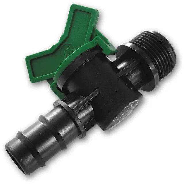 Bradas Ventil 1/2" Außengewinde 20mm Schlauchtülle | Installatie-shop.nl