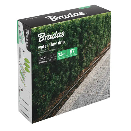 Bradas Set WATER FLOW DRIP Schlauch 50m Bewässerung | Installatie-shop.nl