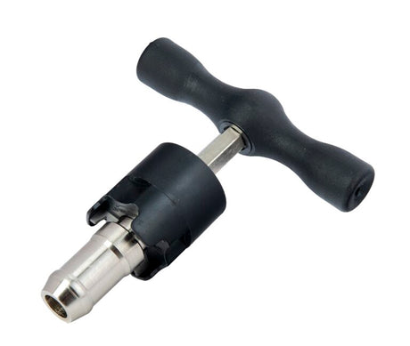 Diamond Metall-Kalibrierer für 16 mm PEX-Rohre mit integriertem Entgrater – ideal für präzise Kalibrierung und eine glatte Rohrbearbeitung.