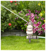 Bradas WHITE LINE 4-Muster zahnradgetriebener Regner – Sektorenregner – 350 m² Bradas