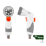 Bradas WHITE LINE 7-fach Spritzpistole mit Schaltkontrolle und 6 einstellbaren Sprühmuster.